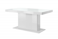 Biely stôl do jedálne