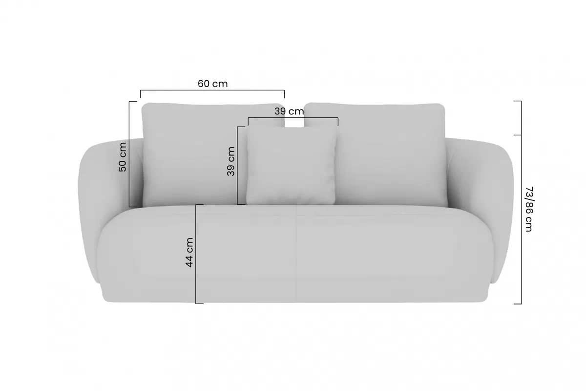 Pohovka Finezal pre 2 osoby - Cremona 02