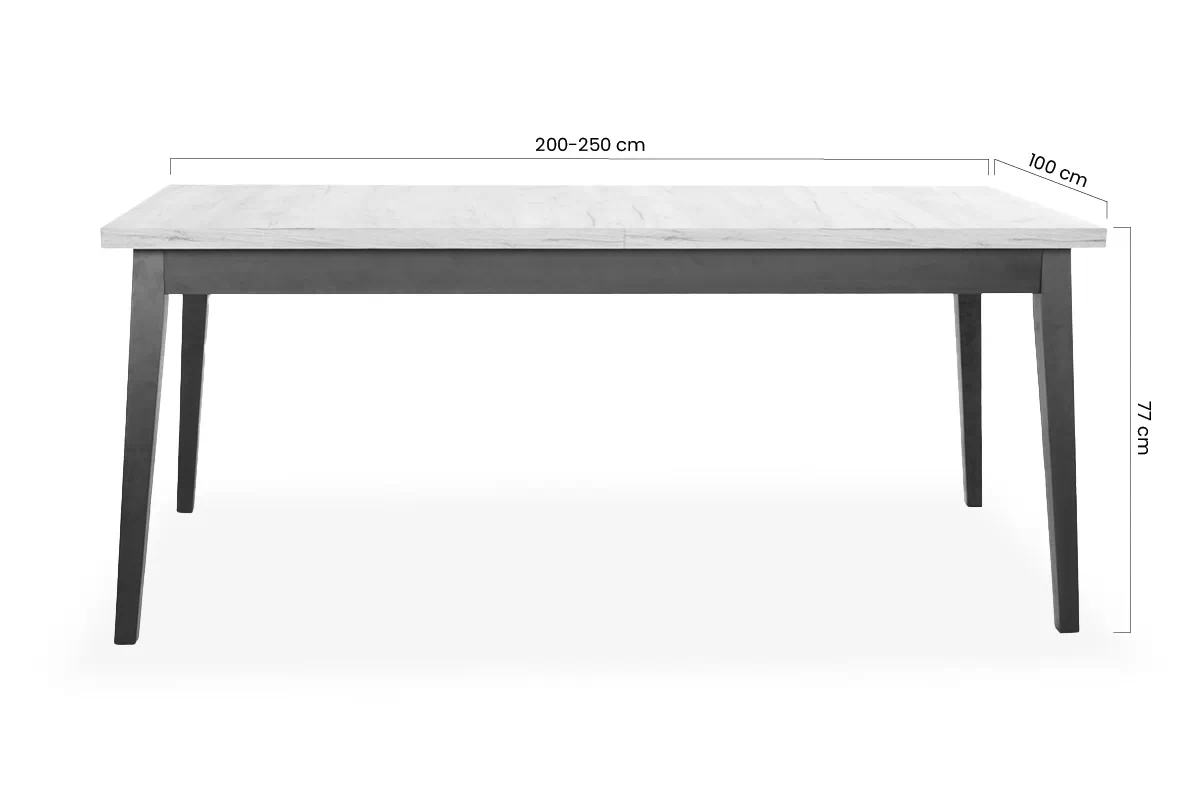 stôl 250 cm