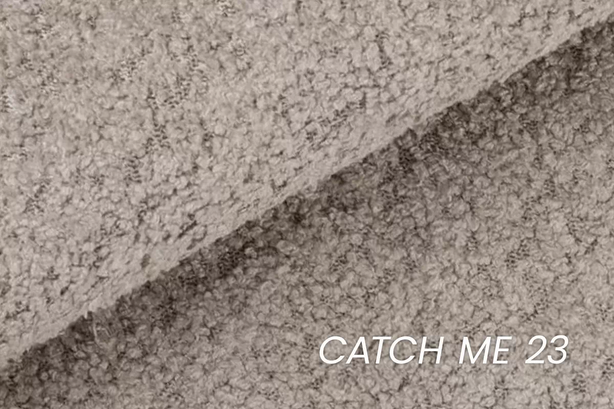 Kreslo odpočinkové Cocoon otočna - šedá boucle Catch Me 24