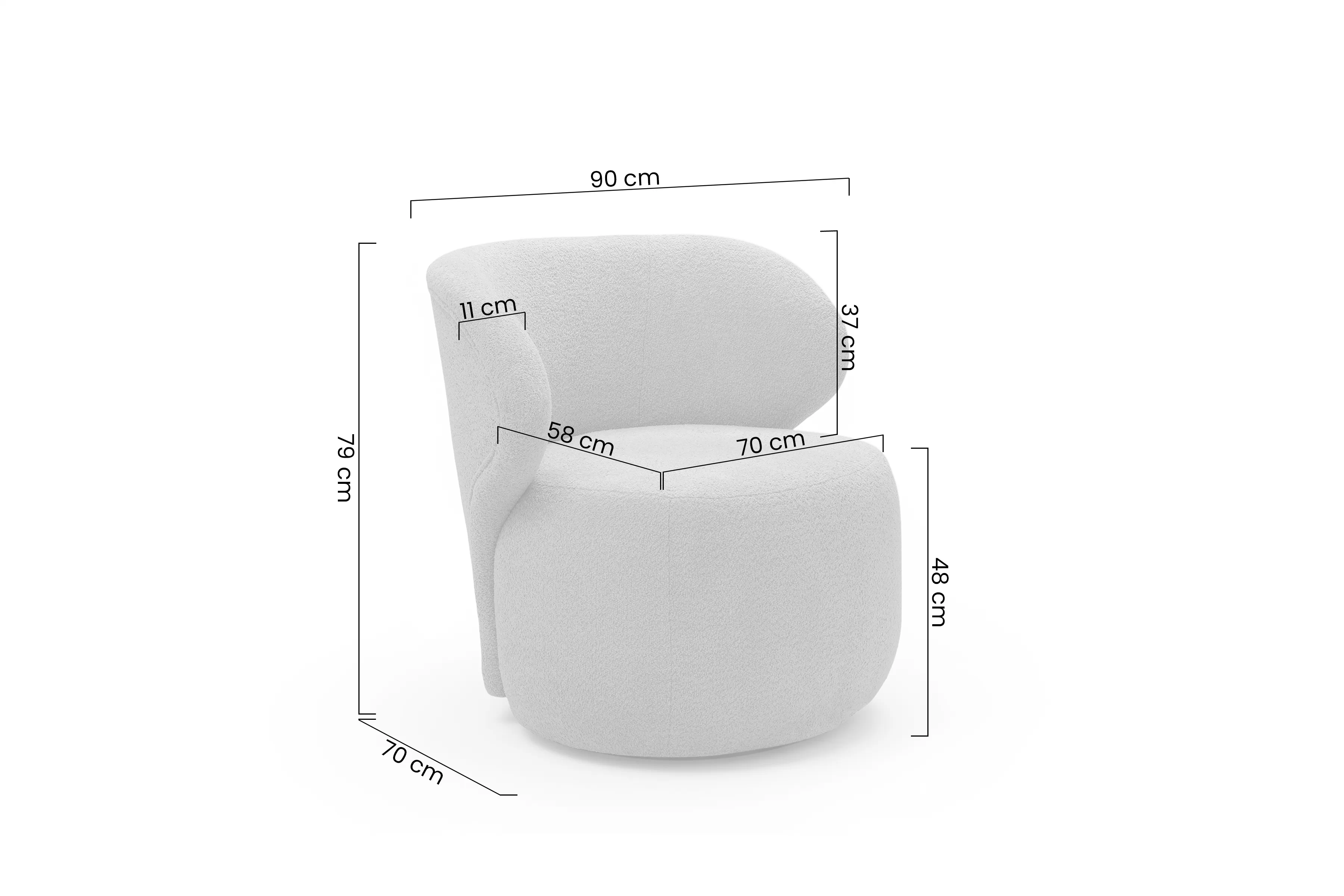 Kreslo odpočinkové Cocoon