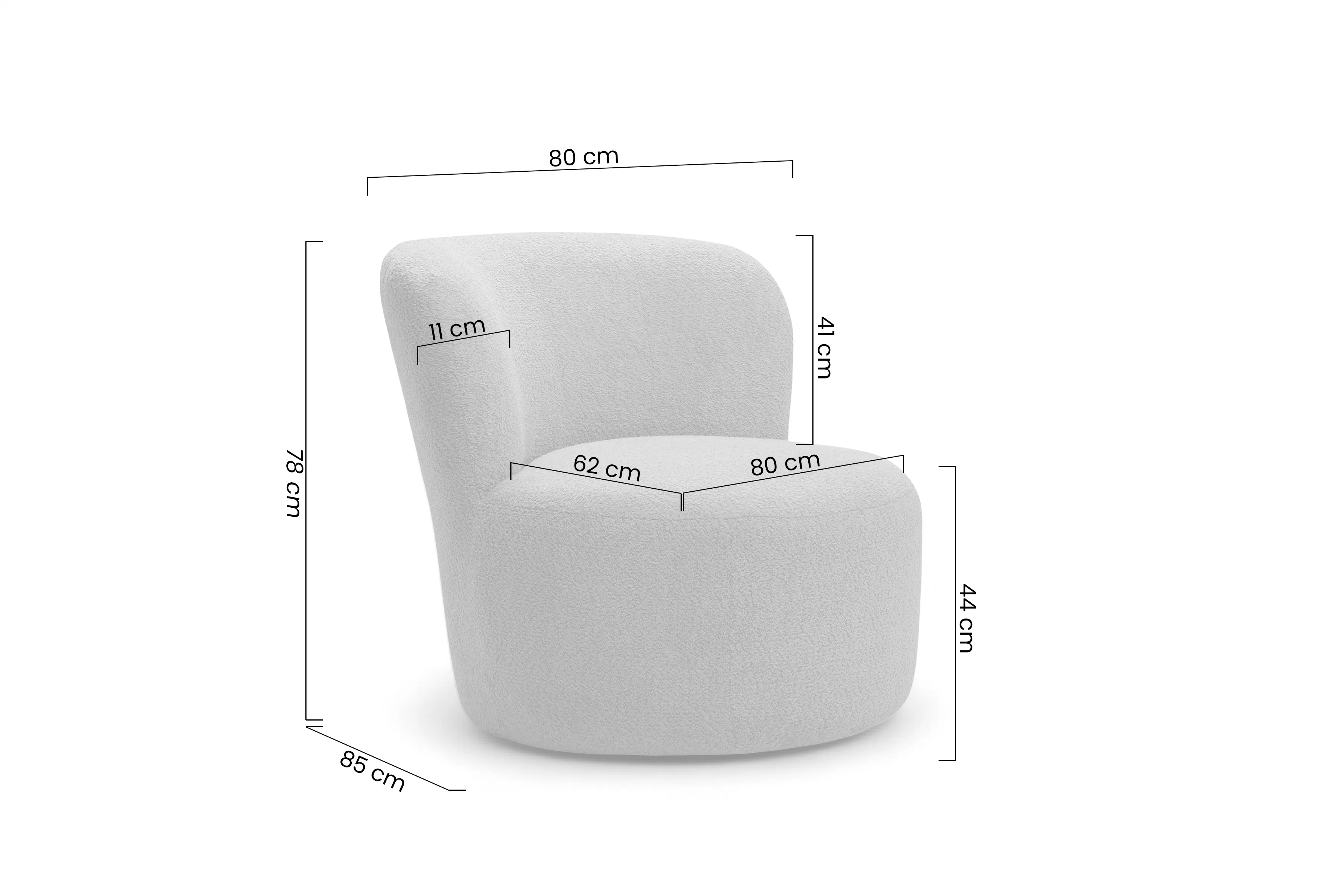 Kreslo odpočinkové Hygga