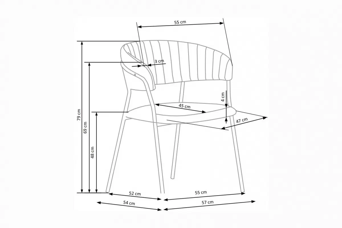 K426 Stolička Čierny
