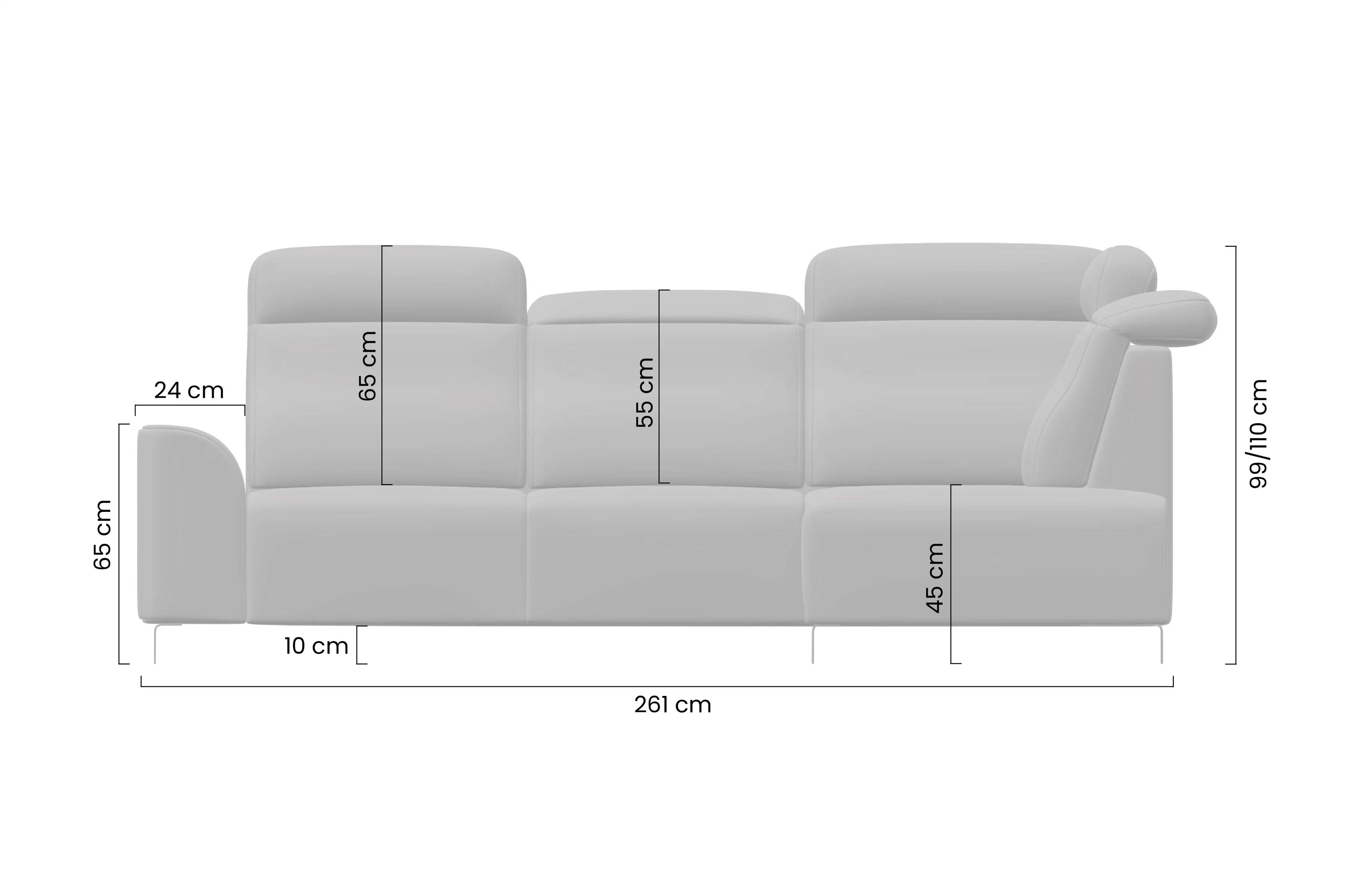 Rohová sedacia súprava Magnis L s funkciou spánku pravá strana - Béžová plecionka Magni 206.03