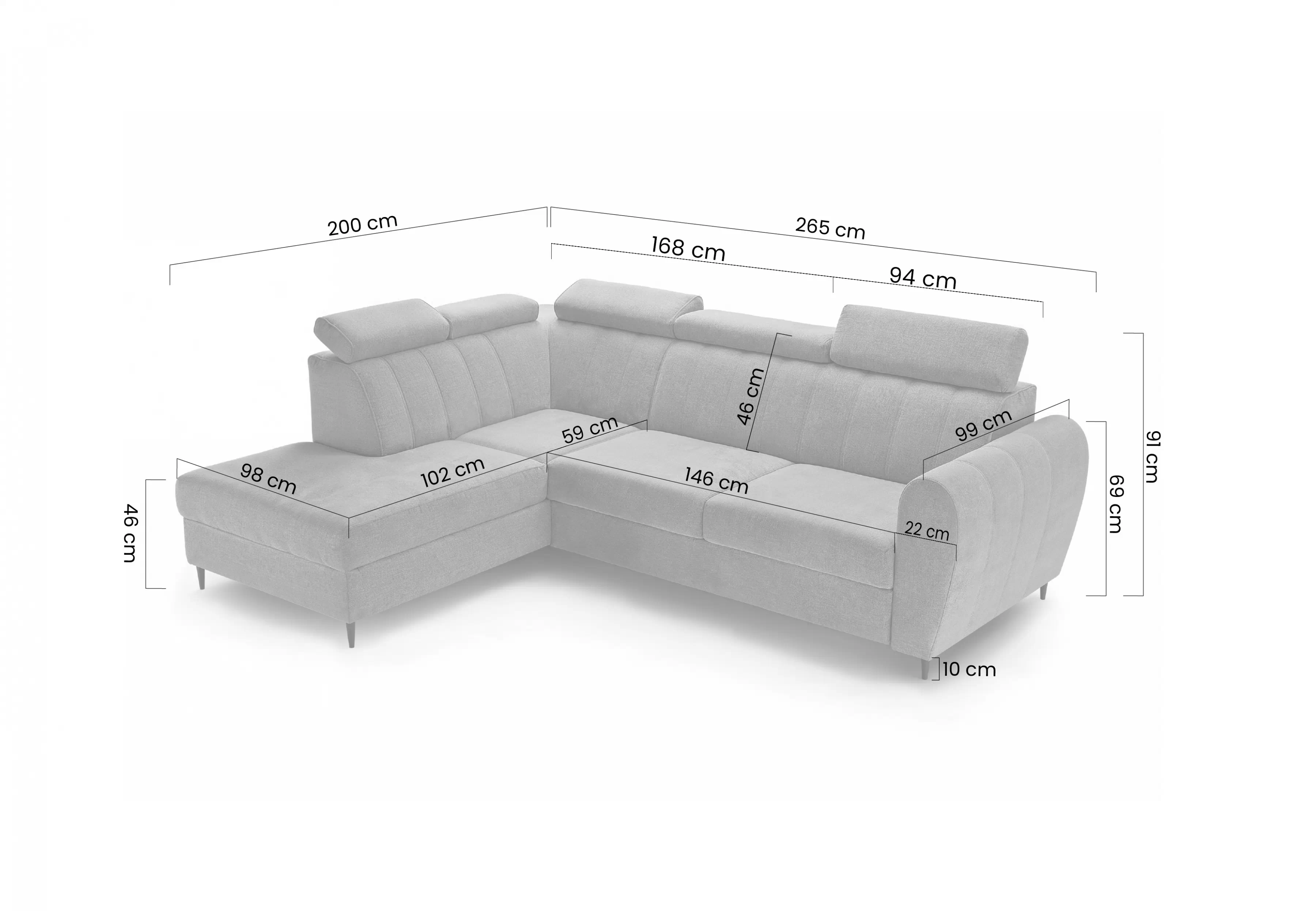 Rohová sedacia súprava s funkciou spania Celias L Ľavá strana - Zelený zamat Kronos 19